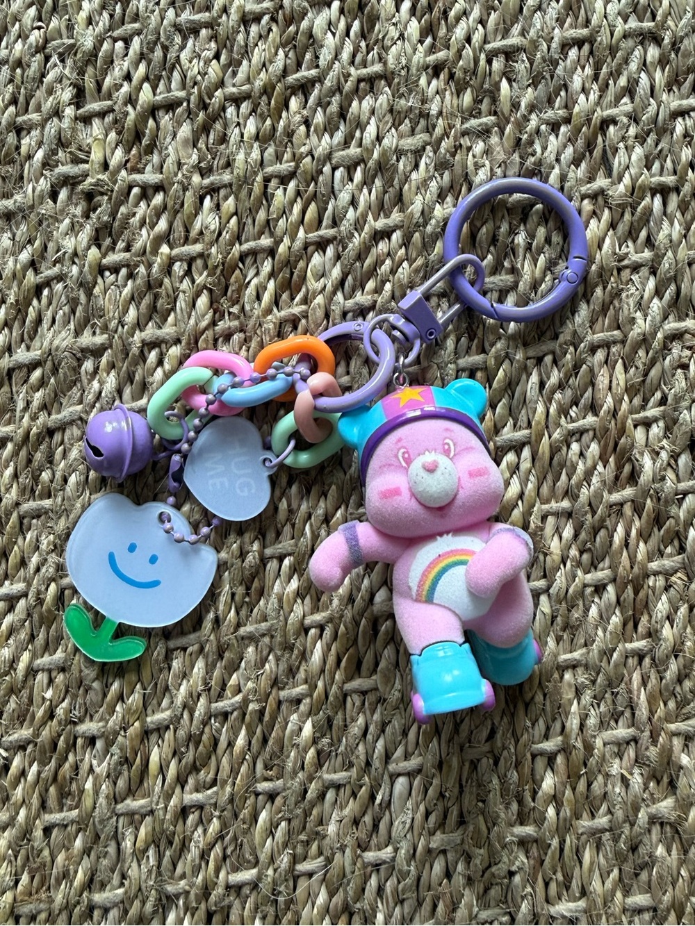 Cute Carebear Keychain Charm